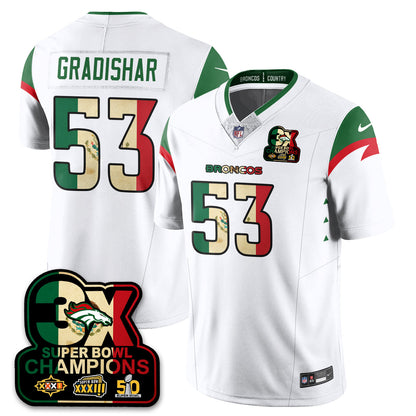 DEN Mexico Vapor Limited Jersey - All Stitched