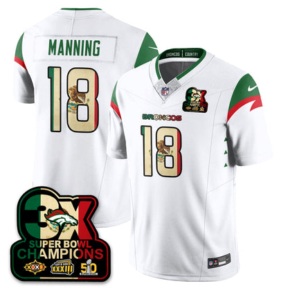 DEN Mexico Vapor Limited Jersey - All Stitched