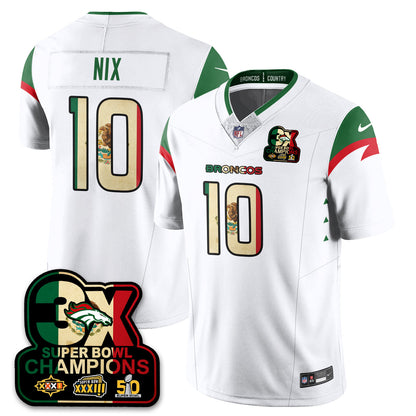 DEN Mexico Vapor Limited Jersey - All Stitched