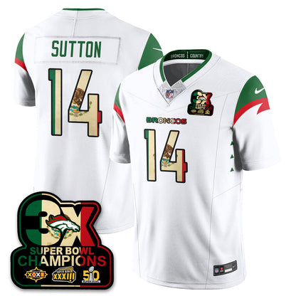 DEN Mexico Vapor Limited Jersey - All Stitched