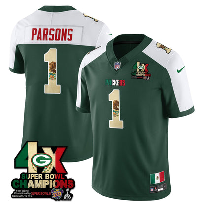 GB Mexico Vapor Limited Jersey - All Stitched