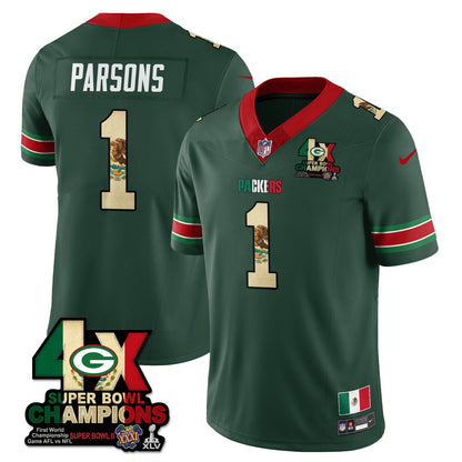 GB Mexico Vapor Limited Jersey - All Stitched
