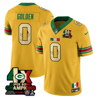 GB Mexico Vapor Limited Jersey - All Stitched