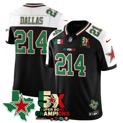 DAL Mexico Vapor Limited Jersey - All Stitched