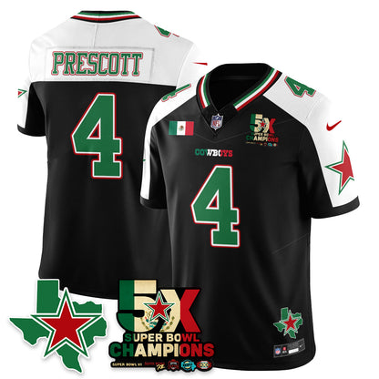 DAL Mexico Vapor Limited Jersey - All Stitched