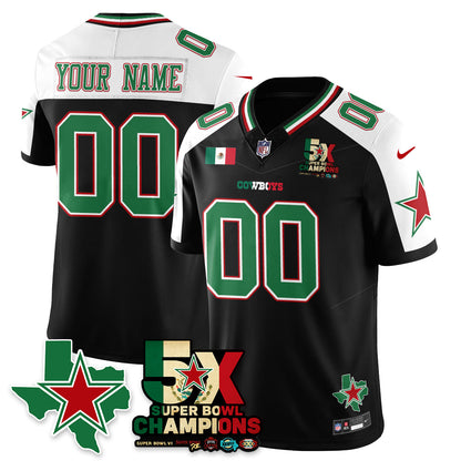 DAL Mexico Vapor Limited Jersey - All Stitched