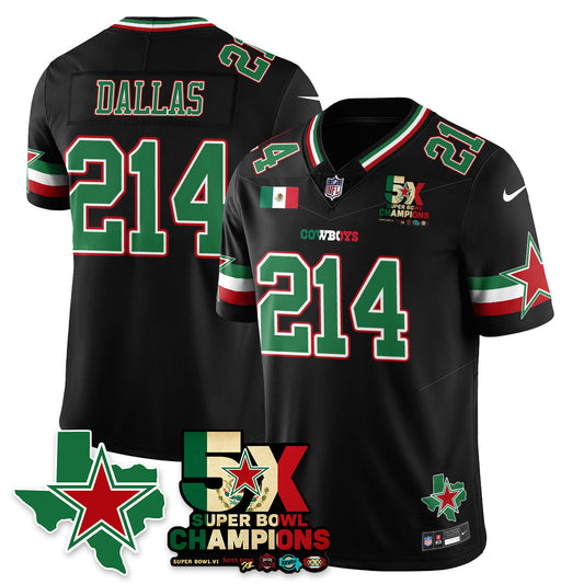 DAL Mexico Vapor Limited Jersey - All Stitched