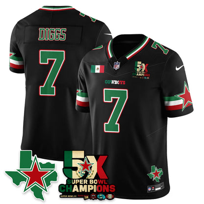 DAL Mexico Vapor Limited Jersey - All Stitched