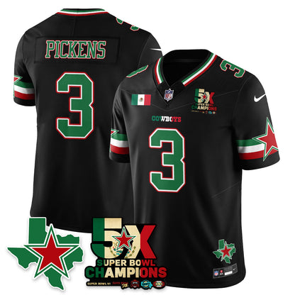 DAL Mexico Vapor Limited Jersey - All Stitched