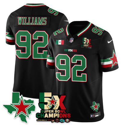 DAL Mexico Vapor Limited Jersey - All Stitched
