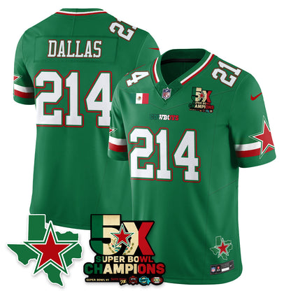 DAL Mexico Vapor Limited Jersey - All Stitched