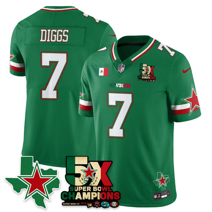 DAL Mexico Vapor Limited Jersey - All Stitched