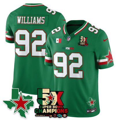 DAL Mexico Vapor Limited Jersey - All Stitched