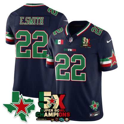 DAL Mexico Vapor Limited Jersey - All Stitched