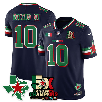 DAL Mexico Vapor Limited Jersey - All Stitched