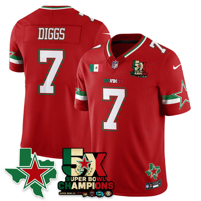 DAL Mexico Vapor Limited Jersey - All Stitched