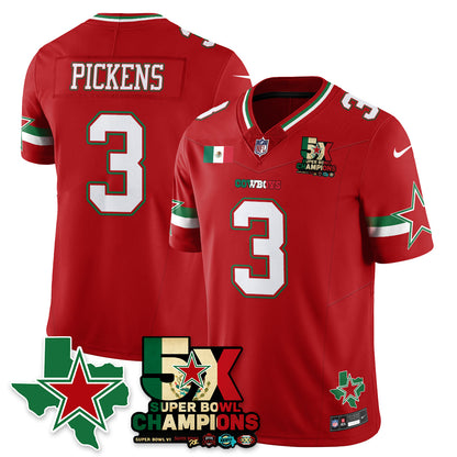 DAL Mexico Vapor Limited Jersey - All Stitched