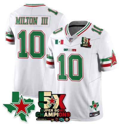 DAL Mexico Vapor Limited Jersey - All Stitched
