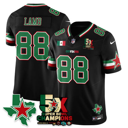 DAL Mexico Vapor Limited Jersey - All Stitched