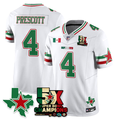 DAL Mexico Vapor Limited Jersey - All Stitched