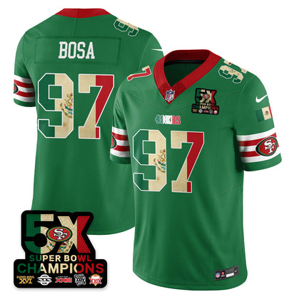 SF Mexico Vapor Limited Jersey - All Stitched