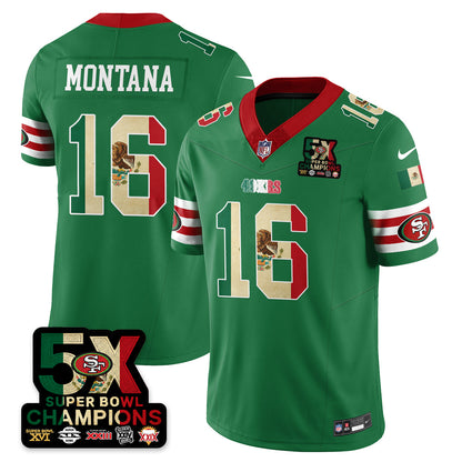 SF Mexico Vapor Limited Jersey - All Stitched