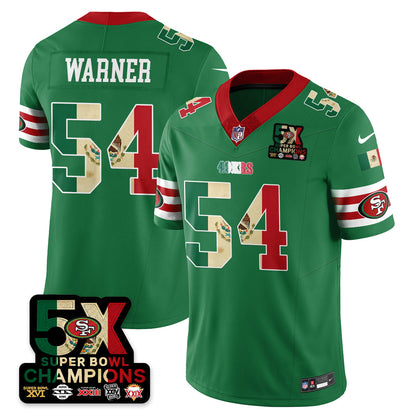SF Mexico Vapor Limited Jersey - All Stitched