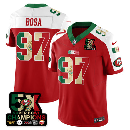 SF Mexico Vapor Limited Jersey - All Stitched