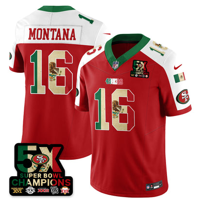 SF Mexico Vapor Limited Jersey - All Stitched