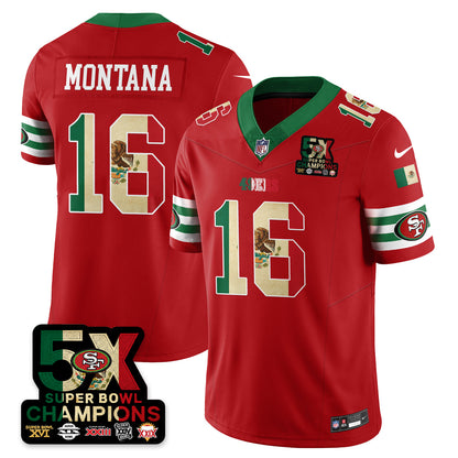 SF Mexico Vapor Limited Jersey - All Stitched