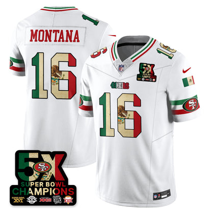 SF Mexico Vapor Limited Jersey - All Stitched