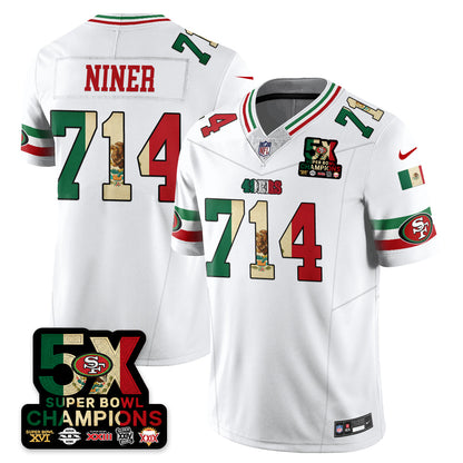 SF Mexico Vapor Limited Jersey - All Stitched