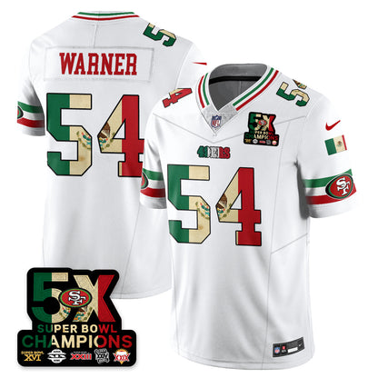 SF Mexico Vapor Limited Jersey - All Stitched