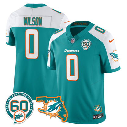 MIA 60th Season Vapor Limited Jersey - All Stitched