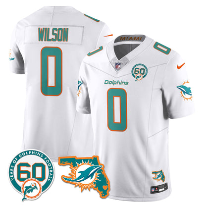 MIA 60th Season Vapor Limited Jersey - All Stitched