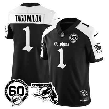 MIA 60th Season Gothic Vapor Limited Jersey - All Stitched