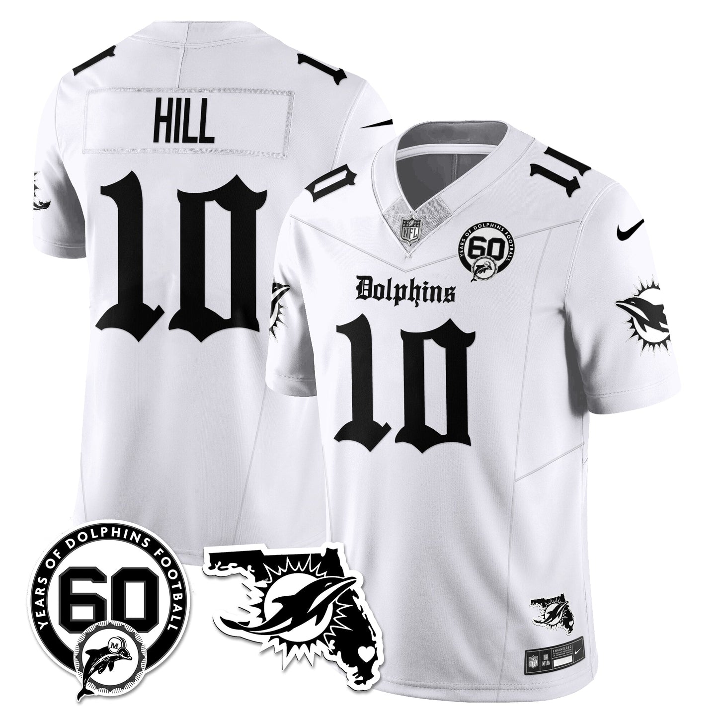 MIA 60th Season Gothic Vapor Limited Jersey - All Stitched