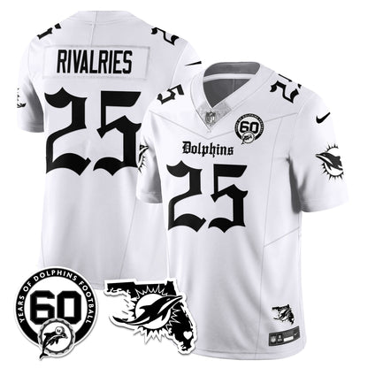 MIA 60th Season Gothic Vapor Limited Jersey - All Stitched