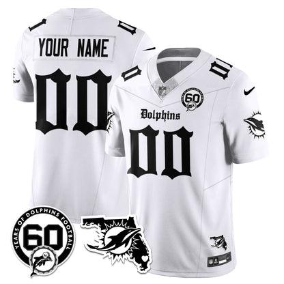 MIA 60th Season Gothic Vapor Limited Jersey - All Stitched