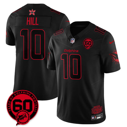 MIA 60th Season Vapor Limited Jersey - Stranger Things - All Stitched