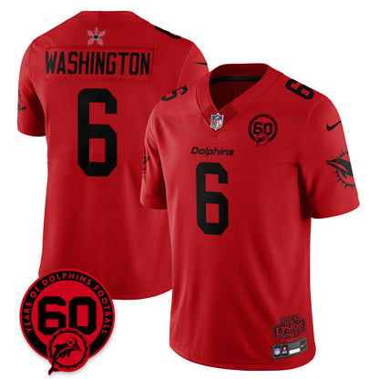 MIA 60th Season Vapor Limited Jersey - Stranger Things - All Stitched