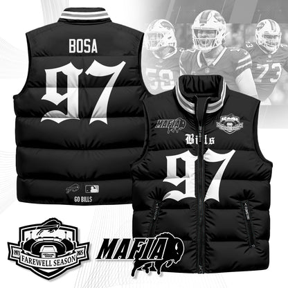 BUF Gothic Farewell Highmark Unisex Puffer Vest