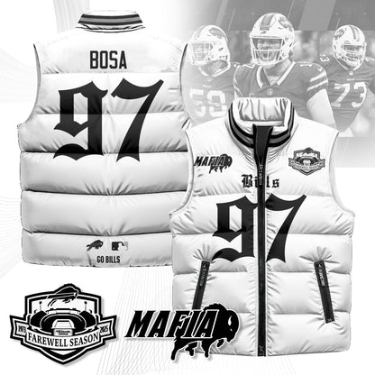 BUF Gothic Farewell Highmark Unisex Puffer Vest