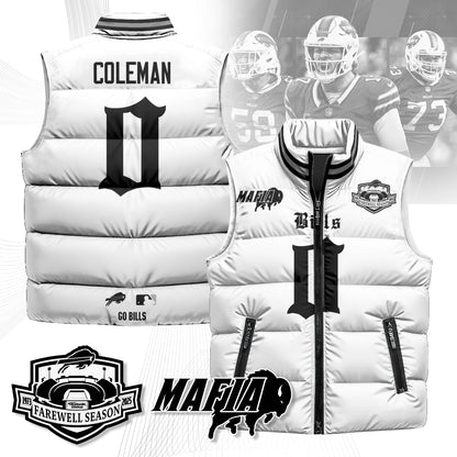 BUF Gothic Farewell Highmark Unisex Puffer Vest