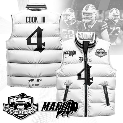 BUF Gothic Farewell Highmark Unisex Puffer Vest