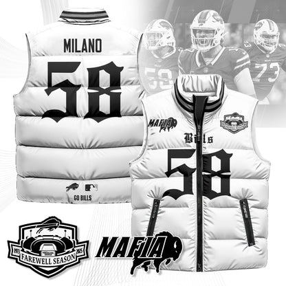 BUF Gothic Farewell Highmark Unisex Puffer Vest