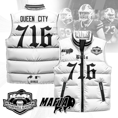 BUF Gothic Farewell Highmark Unisex Puffer Vest