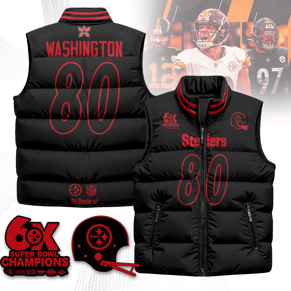 PIT 'Stranger Things Edition' Unisex Puffer Vest