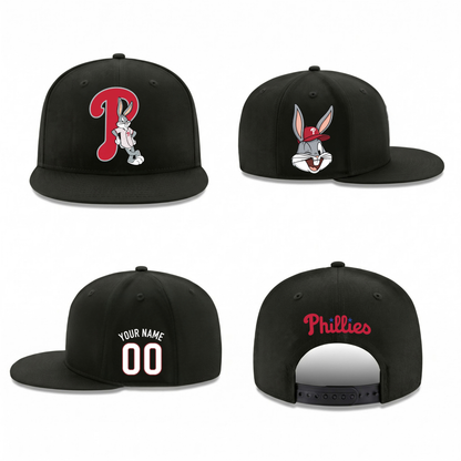 PHI x Bunny Personalized Snapback Cap - Printed