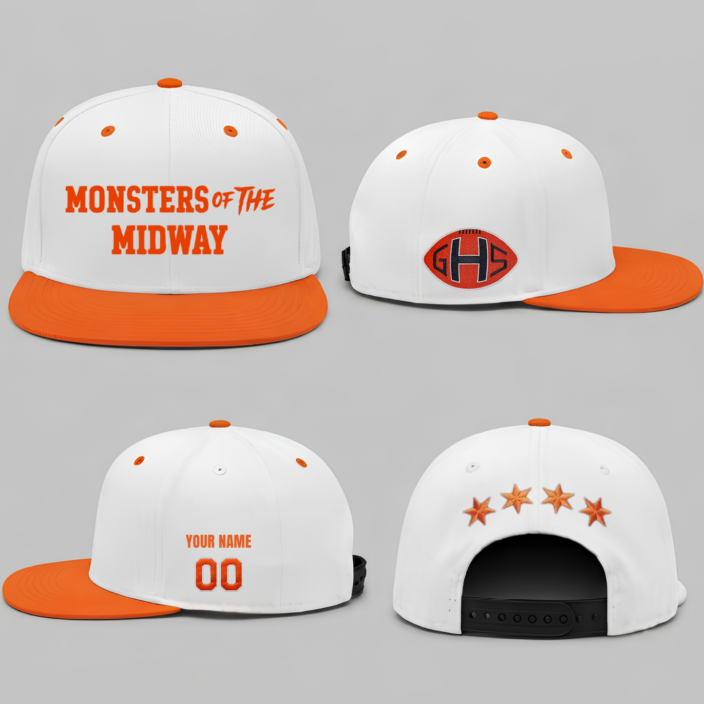 Chicago Bears 2026 Rivalries Snapback Cap - Printed